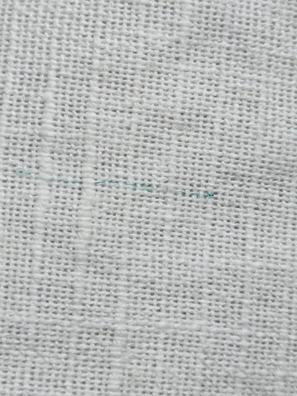 QUINCE Set Of 2 48x108 Cotton Slub Blackout Curtains White 0901